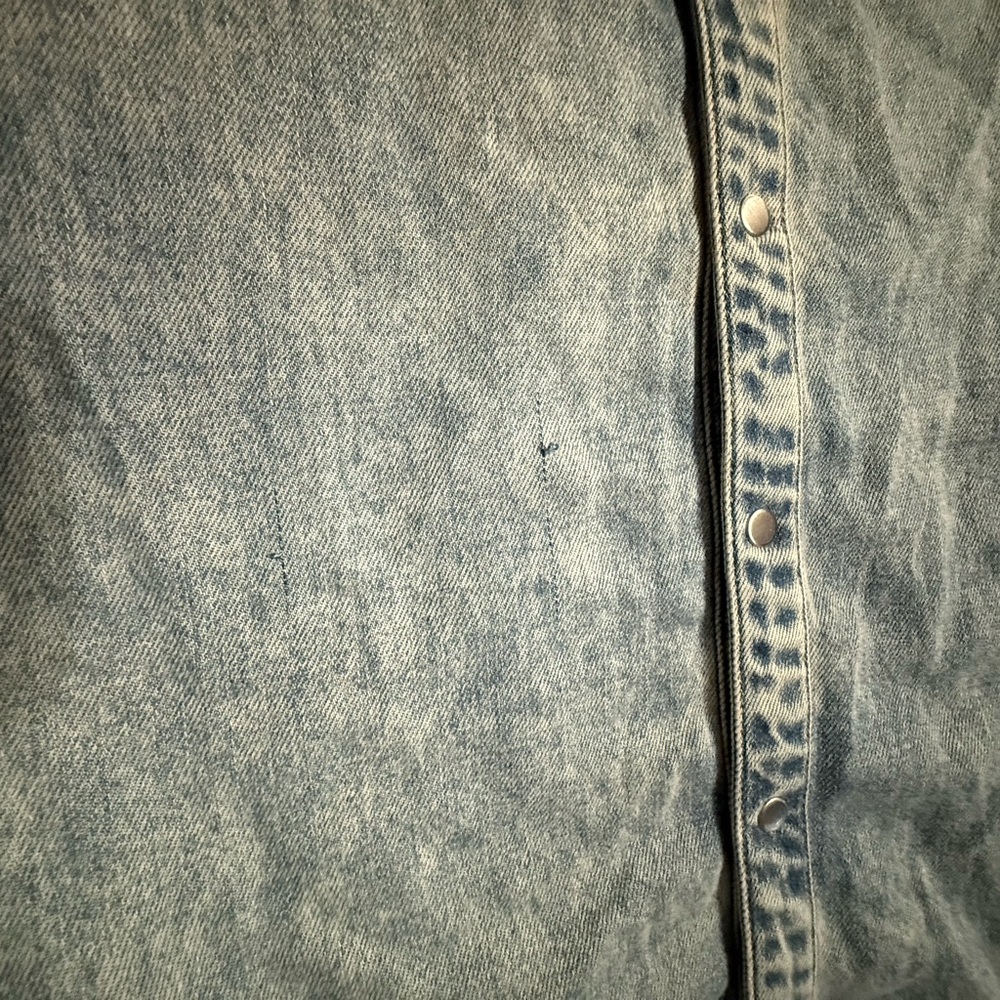 Denim Button-Up Dress - Picture 4 of 4